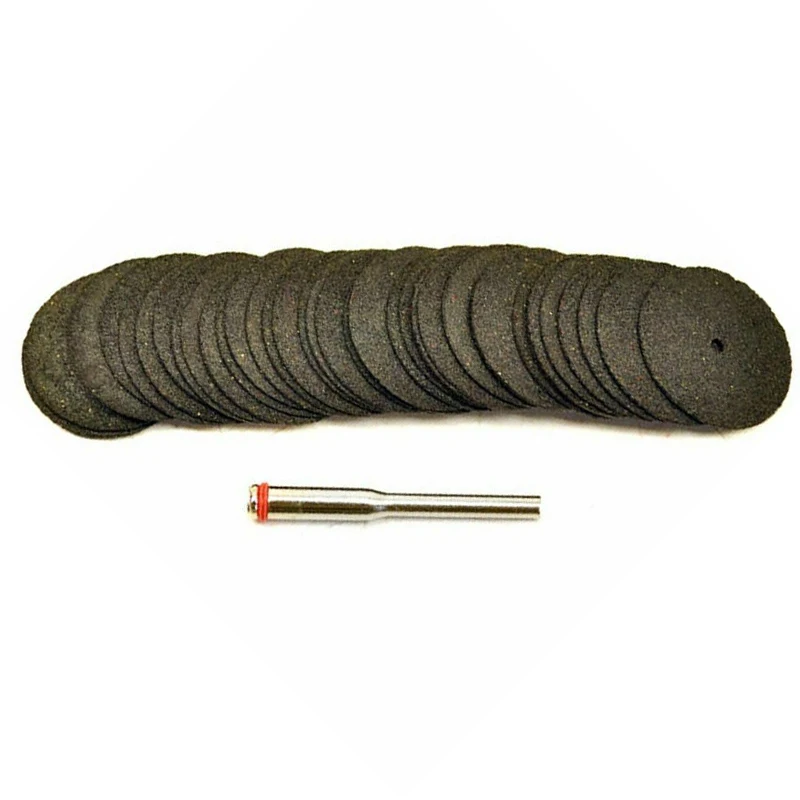 

36Pcs Dremel Accesories 24mm Abrasive Cutting Discs Cut Off Wheels Disc Rotary Tools Rotary Tool Saw Blade Electric Metal Wood
