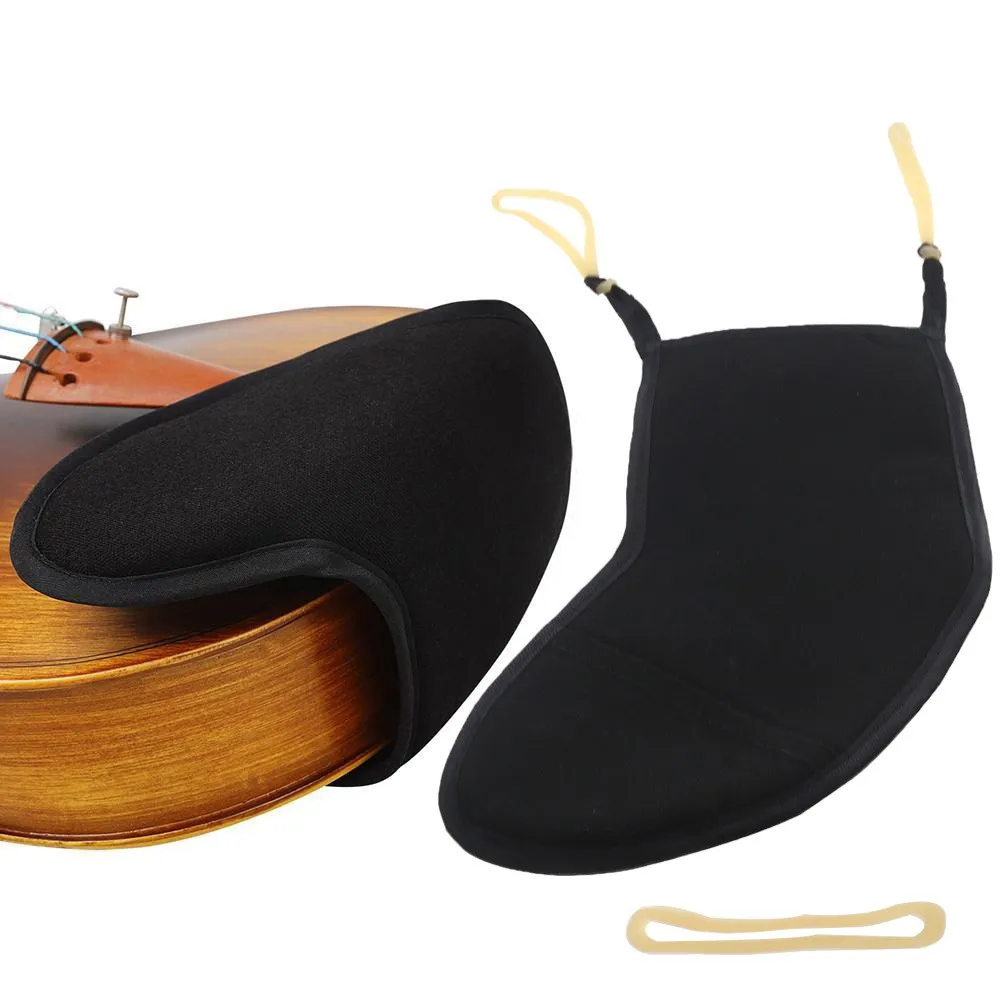 

Violin Chin Shoulder Rest Cotton Pad Sponge Cover Protector For 4/4 3/4 Violins Soft Fiddle Accessories Moisture Absorption