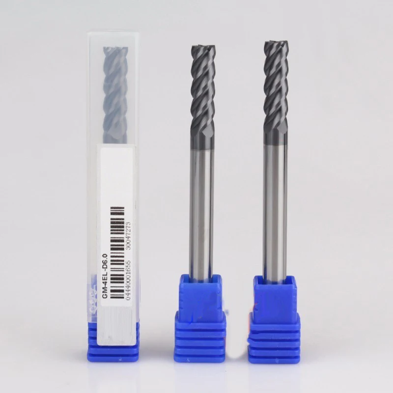 Алмазный бренд 50 градусов покрытие четыре лезвия прямой хвостовик плоский CNC