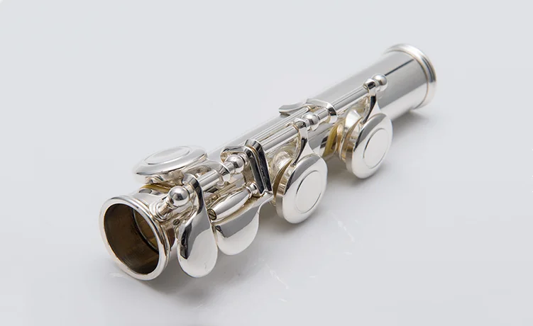 Флейты Il belin с открытым/закрытым отверстием набор посеребренных флейт 16