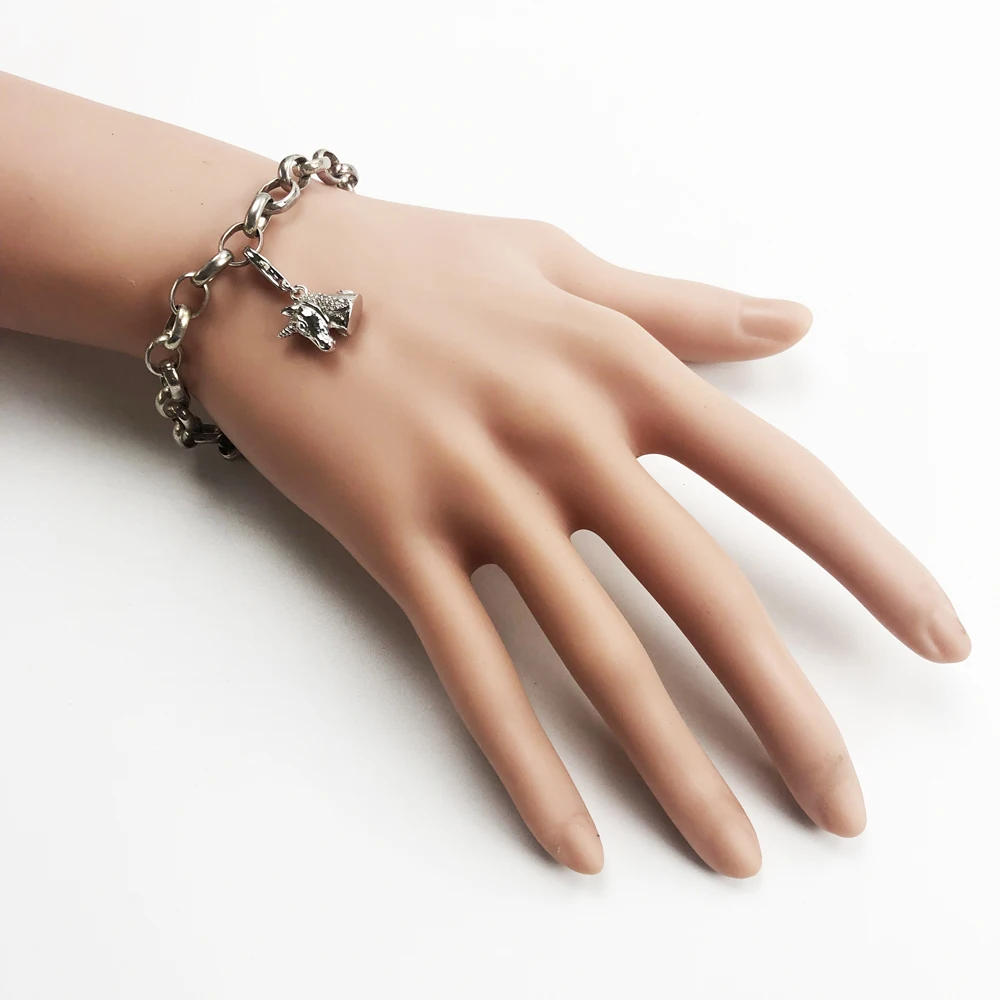 Подвеска в виде единорога лошади сердца крыла хорошие ювелирные изделия