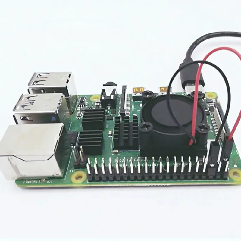 Специальный вентилятор радиатора Raspberry PI 4b|Аксессуары для демонстрационных