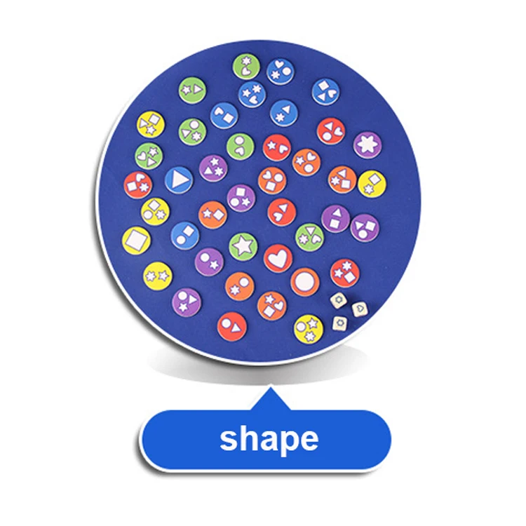 shape Конфеты форма и цвет памяти соответствия игра раннее образование Деревянный Детский сад Дети родитель-ребенок Настольная игра Монтессори игрушки - Цвет: shape