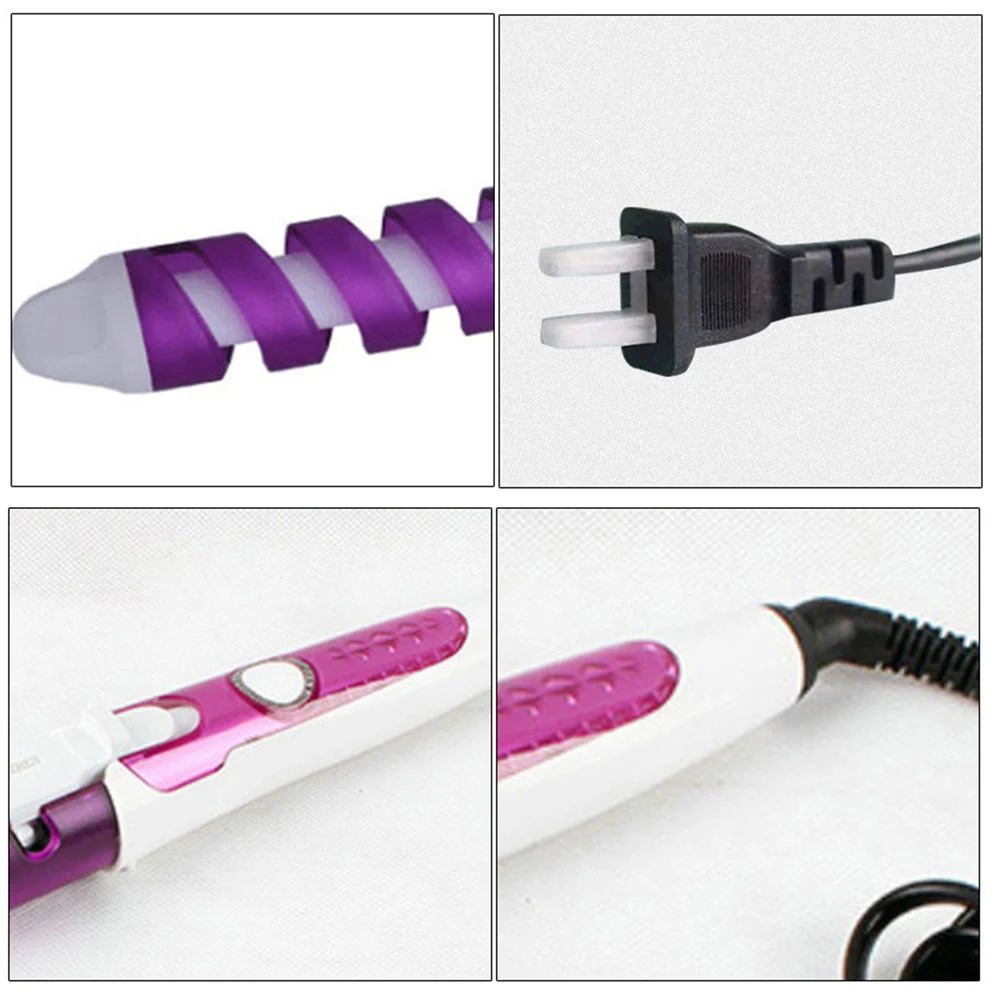 Щипцы для завивки волос электрические керамические щипцы спиральные | Красота и