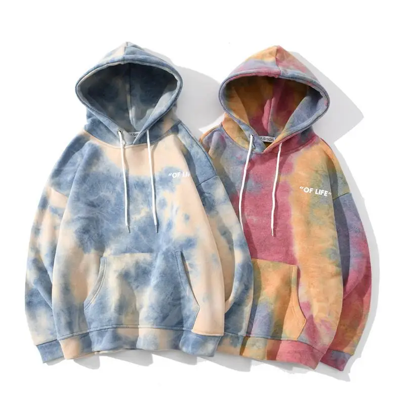 

Tie-dye Women's Hoodies Autumn Winter Female Hooded Sweatshirt Tops Harajuku Oversized Ladies Girls Hoodie Casual Sweatshirts