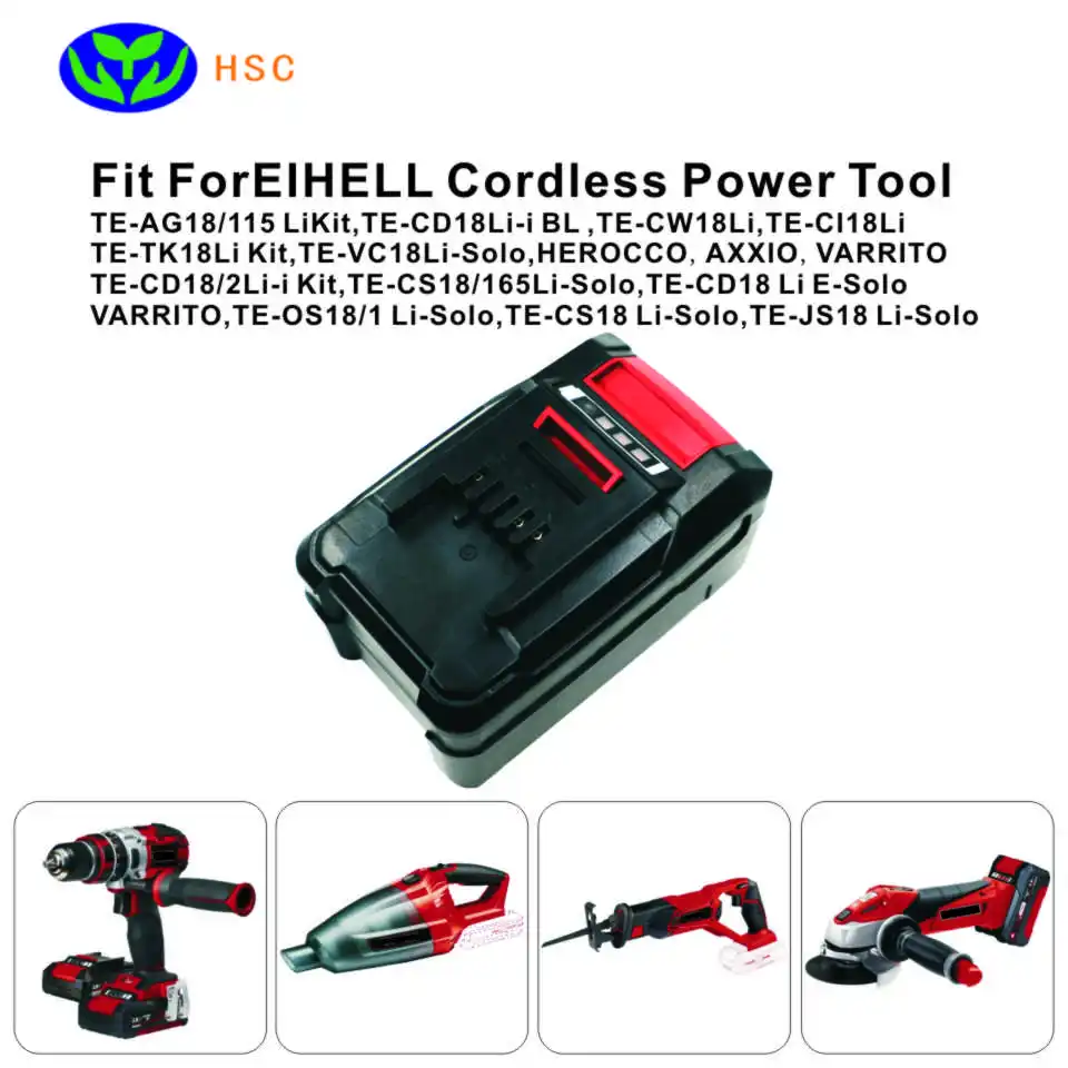 6.0Ah Батарея банк EIN18C2 Li-Ion Батарея 18V Замена для EINHELL 18V Батарея PXBP-300 PXBP-600 PX-BAT52