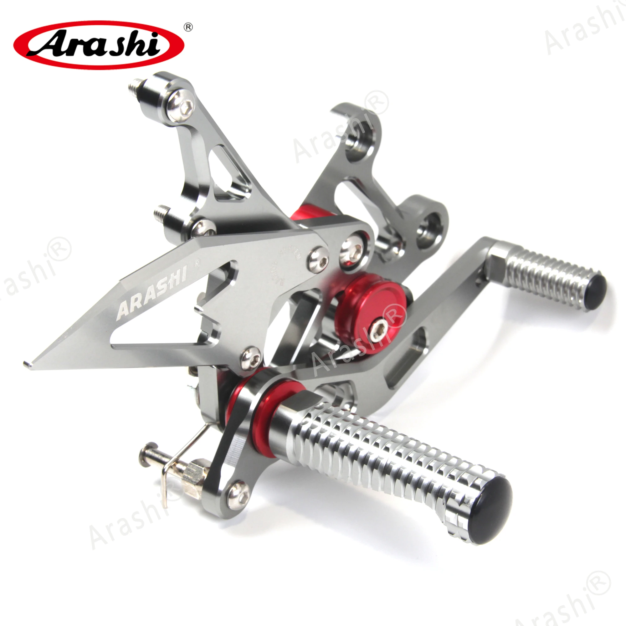 Arashi GSX-R1000 2017 2018 2019 2020 2021 CNC регулируемые подставки для ног подножки SUZUKI GSXR1000 GSXR 1000 |