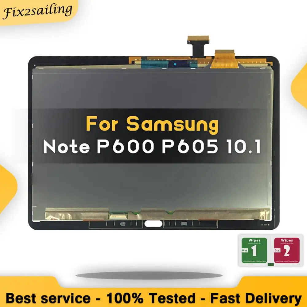 ЖК дисплей с дигитайзером сенсорного экрана для Samsung GALAXY Note 10 1 (2014 Edition) P600 100%