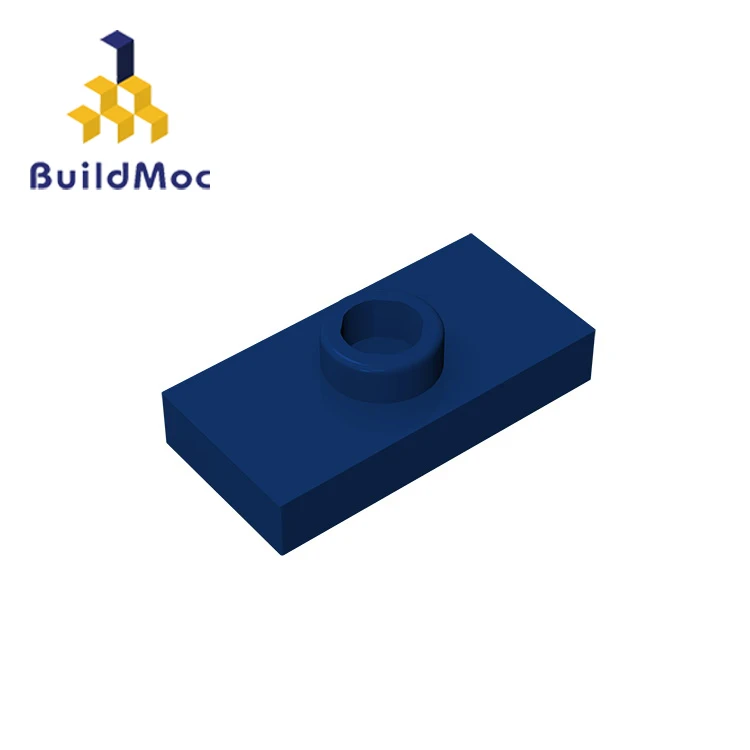 BuildMOC совместимые с сборными элементами 15573 1x2 два оборота одна плата строительные