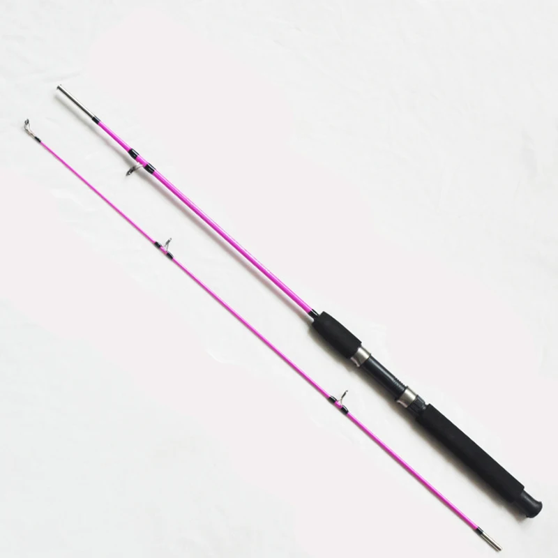 

Casting Spinning Fishing Rod 1.2m UltraLight Carbon Fiber Rod Pole 3Section With EVA Handle Baitcasting Fishing Rod Color Random