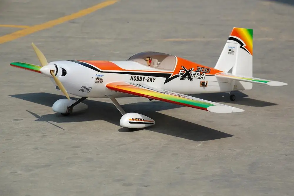 KIT with motor RC Спорт 3D самолет Экстра 300 комплект и комплект с мотором - Цвет: KIT with motor