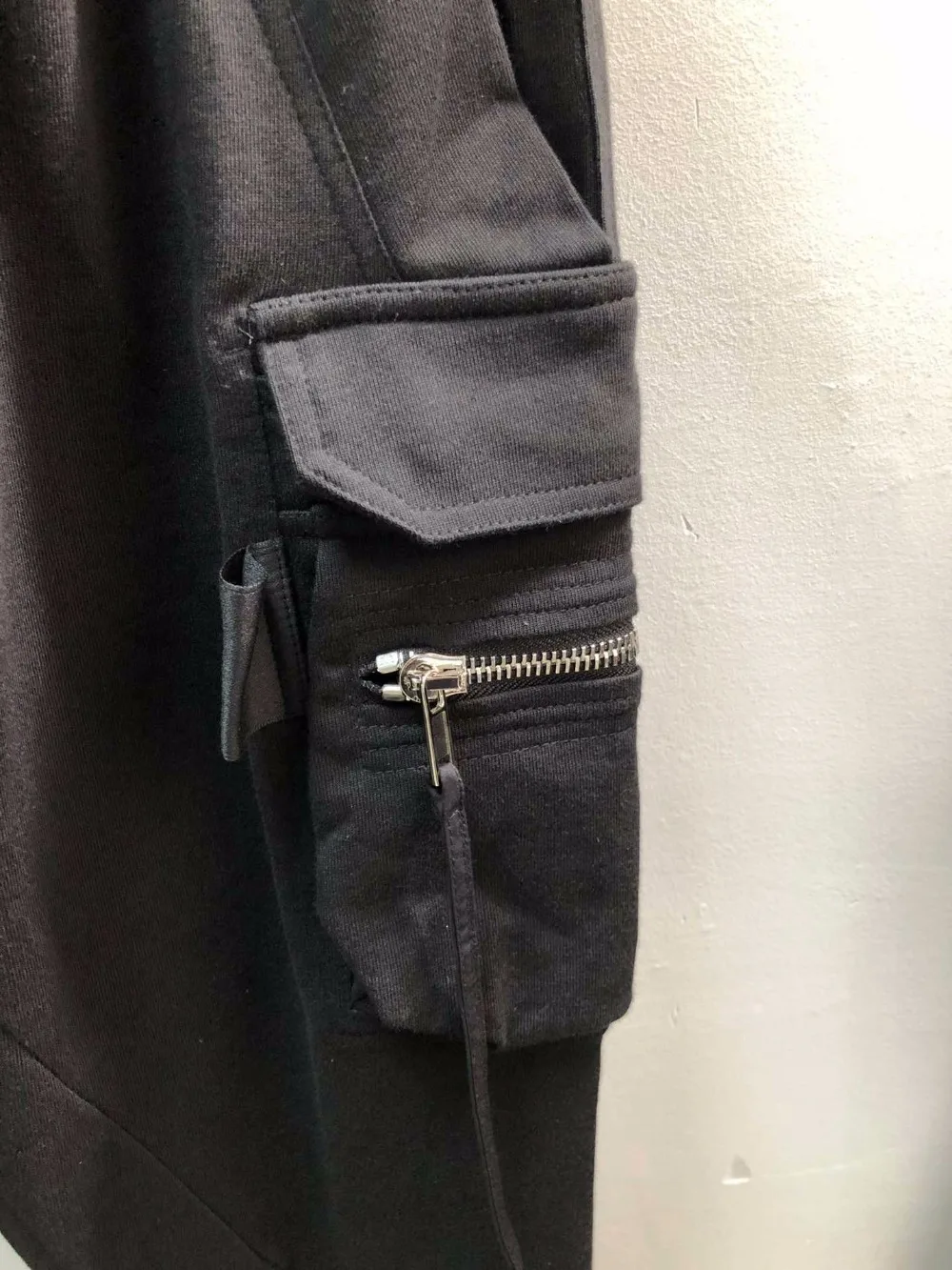 

Owen Men Casual Cotton Cargo Gothic Men's Clothing Sweatpants Spring Autumn Women High Sweater Hip Hop Solid Loose Pants