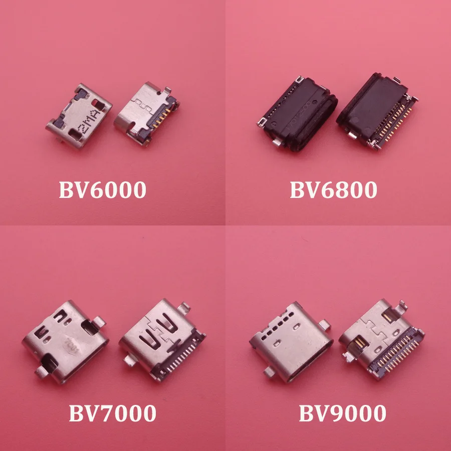 2 шт. разъем для зарядки Micro usb замены Тип c BlackView BV6000 BV6800 BV9000 BV7000 Pro|usb charging port|charging