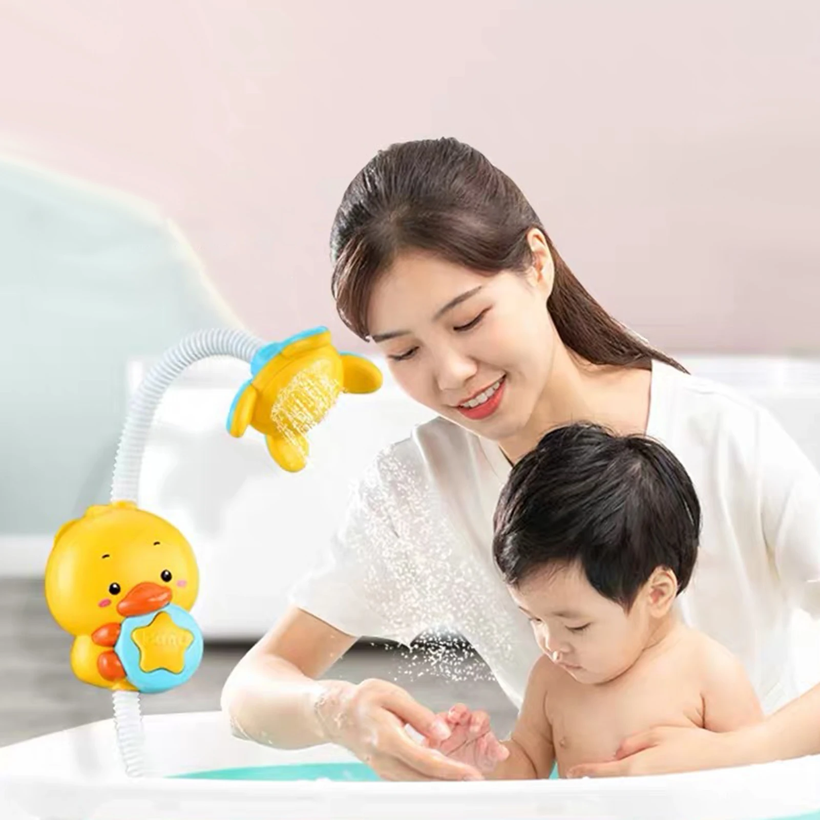 

Bath Toys For Kids Electric Duck Animal Sucker BaBy Bath Toys Spray Water Toys For Kids Outside Pool Bathtub Toys Sprinkler