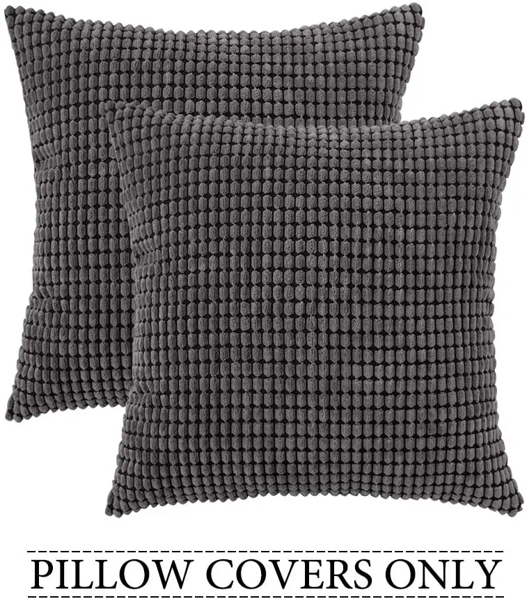 Зернистый чехол в полоску для диванной подушки простой скандинавский дивана