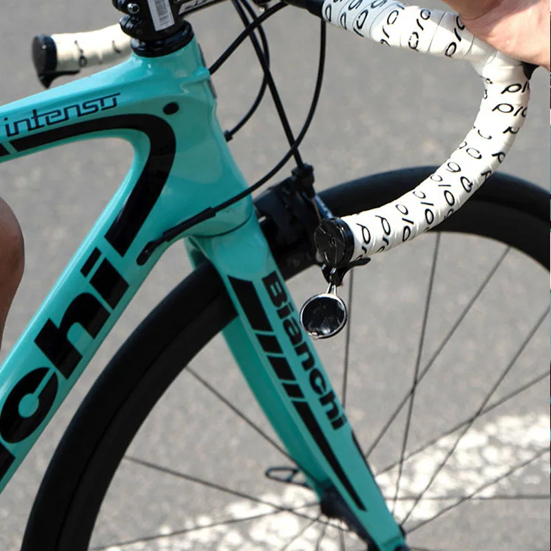 Мини регулируемое зеркало заднего вида для велосипеда безопасное легко