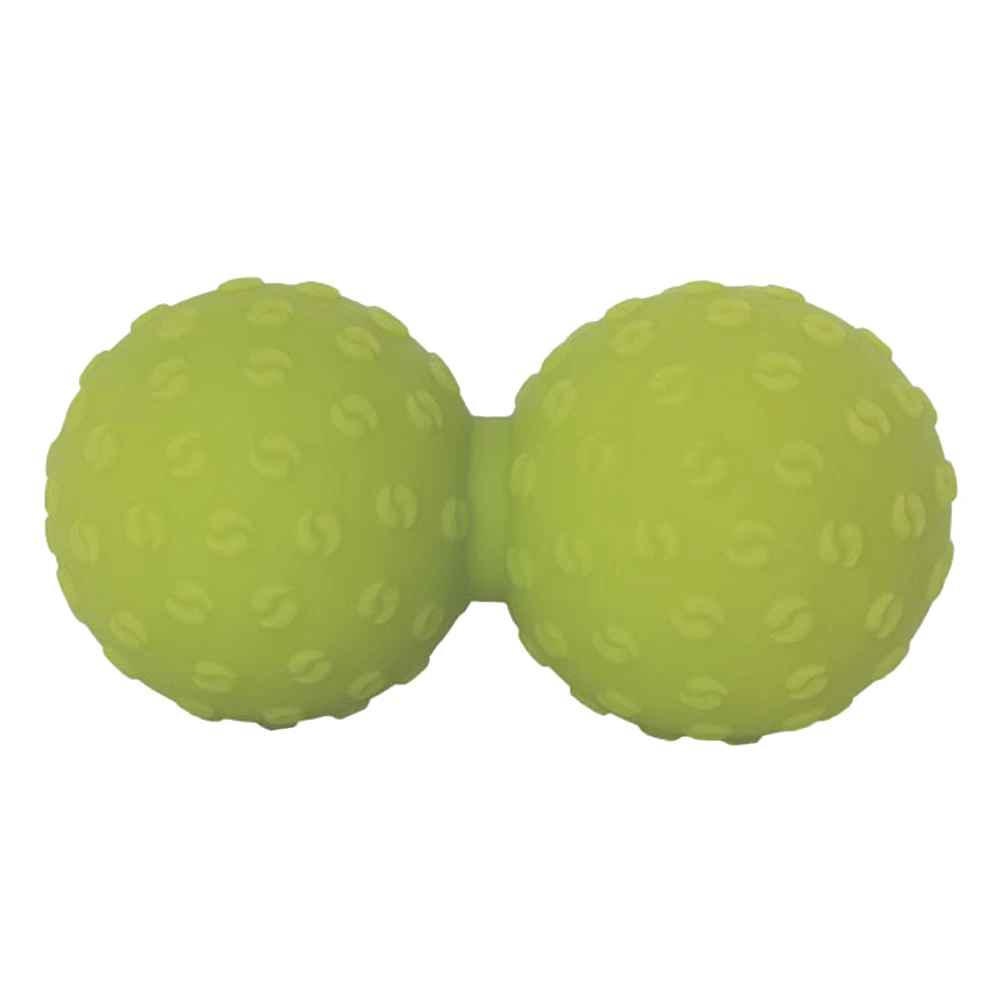 Массажный мяч в форме арахиса для фитнеса йоги спортзала снятия боли мышцах и