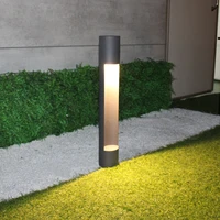 60cm waterproof 10w cob led garden light lawn lamp modern aluminum pillar light outdoor courtyard villa landscape bollards lamp