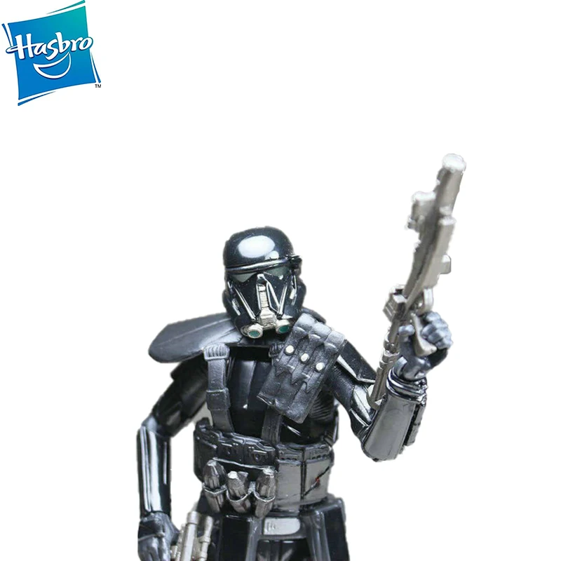 

6 inches Hasbro Star Wars Black Soldier Death Trooper Captain PVC Anime Action Character Doll Collection Model Toys for kids
