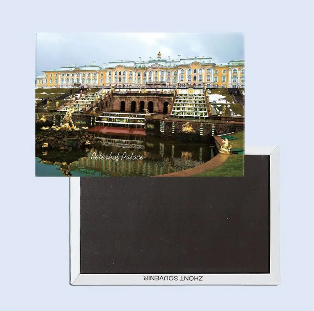 Подарки для путешествий в Россию на лето 78*54 мм Сувенирный магнит холодильник 25229