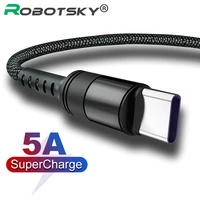 5a type c quick charging cable data transmission usb c cable high current fast charger line for huawei mate 9 pro xiaomi mi8