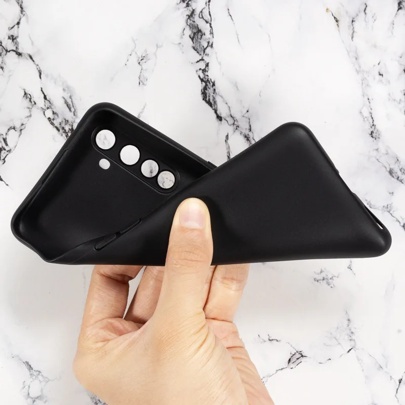 Черный мягкий силиконовый чехол для OPPO Realme X50 Pro 5G 6 44 дюйма из ТПУ хорошего