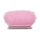 Декоративная лента с натуральными страусиными перьями, аксессуары для шаль, одежды, карнавального шлейфа, украшение для свадьбы, 10 м