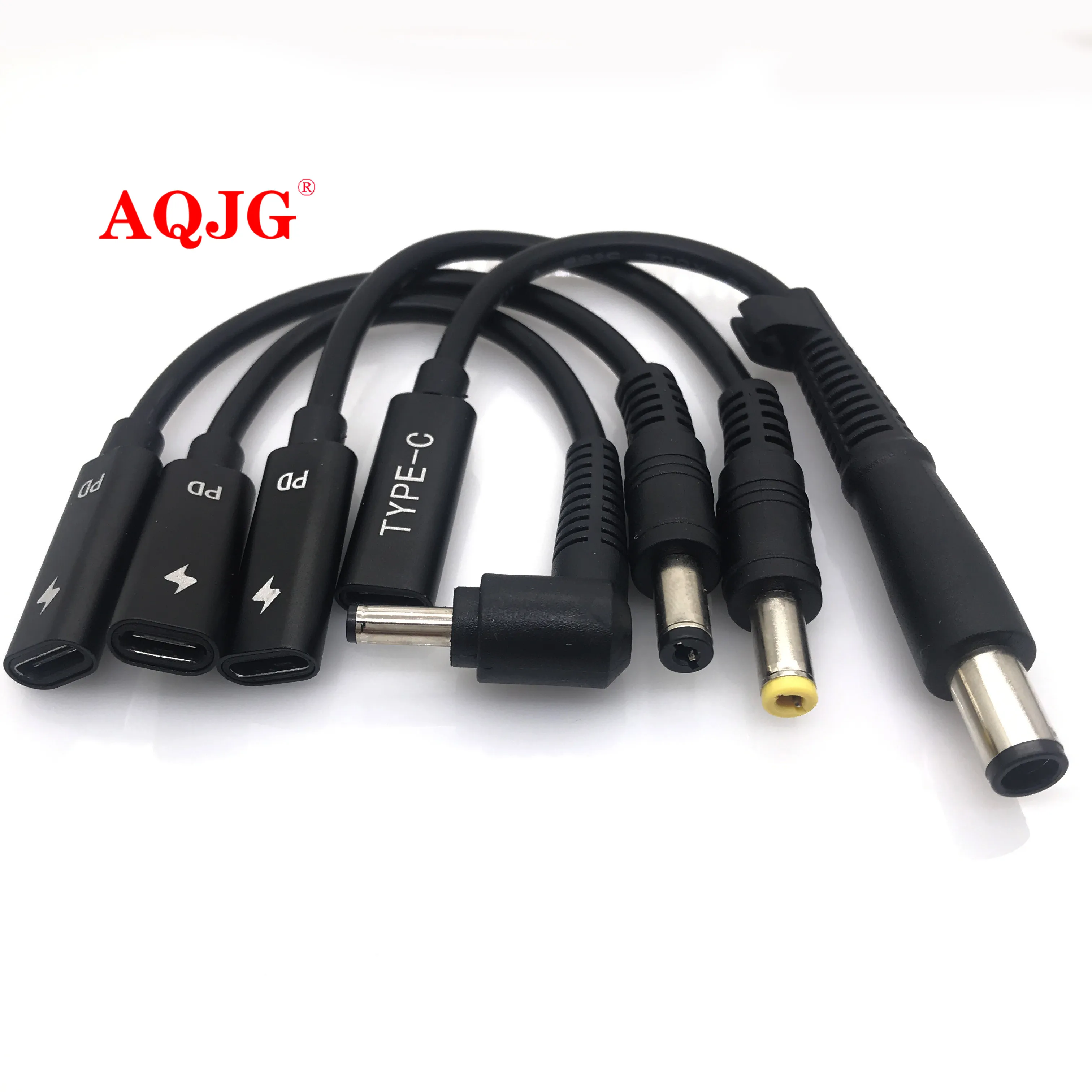 

USB 3.1 Type C USB Female to DC 7.9*5.0mm 4.0*1.35 5.5*2.5 2.1 Sqaure Male Power Charger Adapter Connector Adaptor for lenovo PD