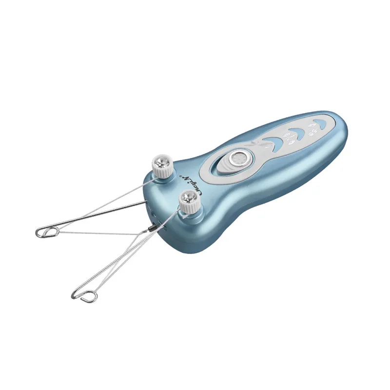 

CkeyiN Electric Cotton Thread Epilator Rechargeable Women Painless Facial Body Lip Cheeks Hair Removal Lady Depilator Remover 50