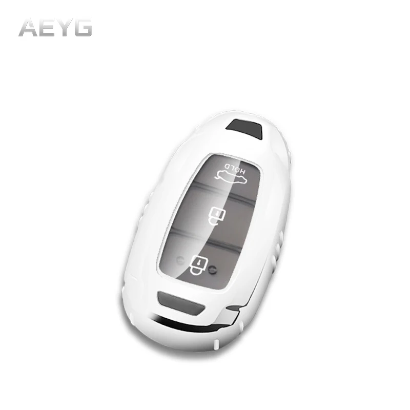 

Soft TPU Car Smart Key Case Cover Shell For Hyundai i30 ix25 Elantra KONA Solaris Azera Grandeur Ig TM Accent Santa Fe Palisade