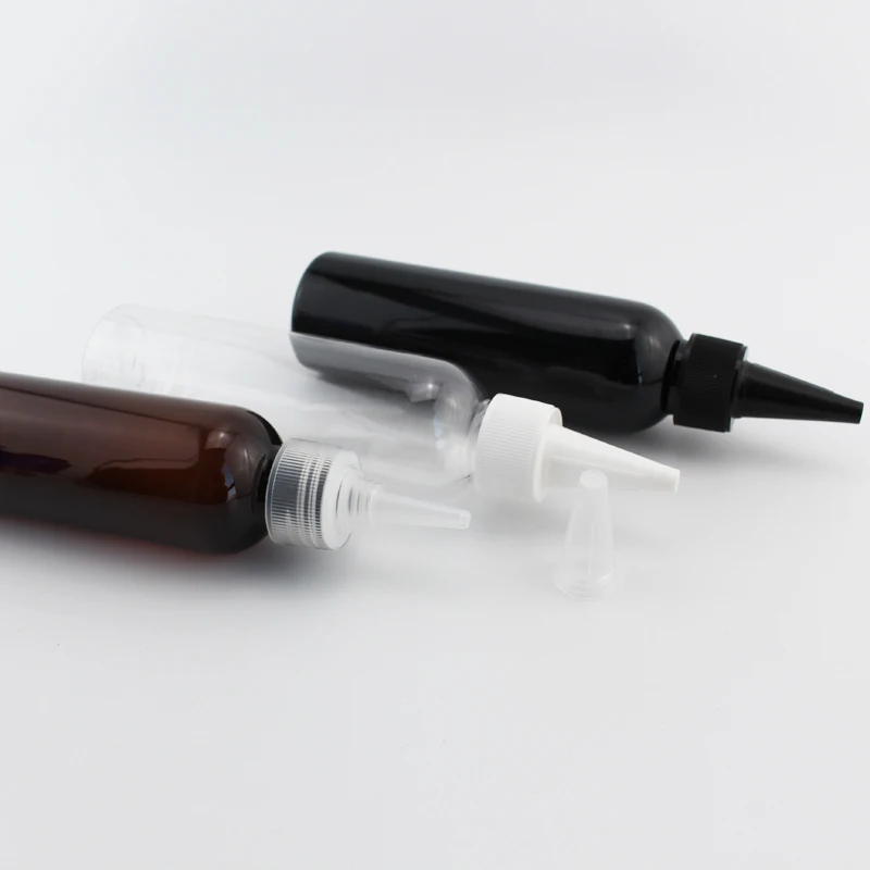 Пустые пластиковые бутылки для домашних животных с заостренным ртом 120 мл х 40 шт