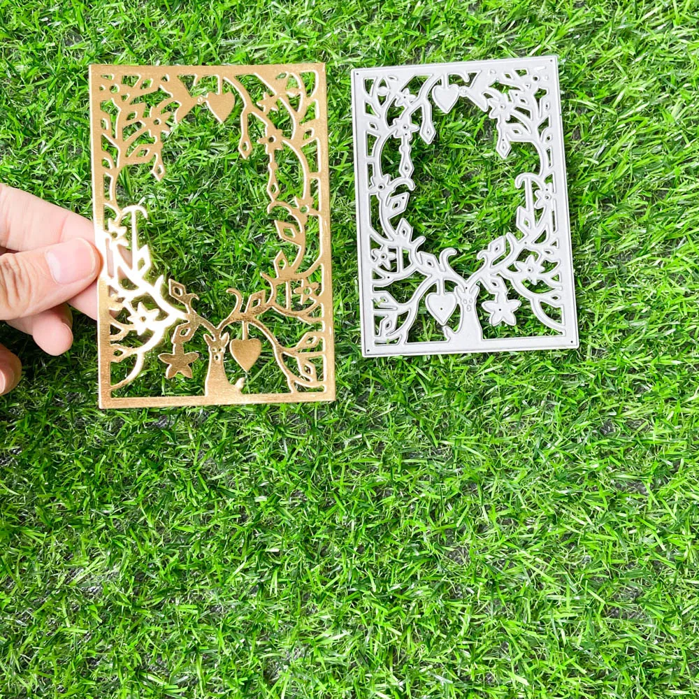 

Лист, прямоугольная рамка, металлические штампы, трафарет, фототиснение для изготовления открыток, декор для альбома, высечка, новинка 2021