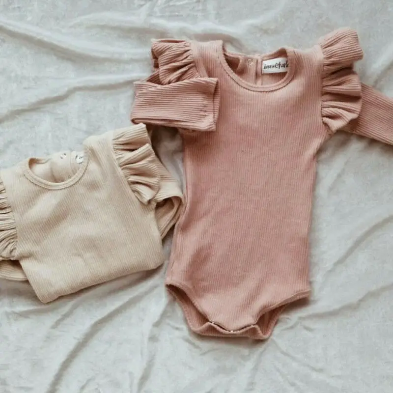 

Baby Girl Rompers Autumn Princess Newborn Baby Clothes For 0-2Y Girls Boys Long Sleeve Jumpsuit Kids Baby Outfits Clothes