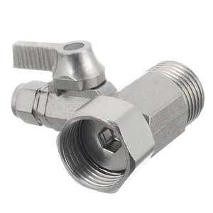 Адаптер подачи воды RO на кран 12 дюйма 14 дюйма, шаровой кран для фильтрации воды, тройник, соединительный клапан для аппаратных инструментов