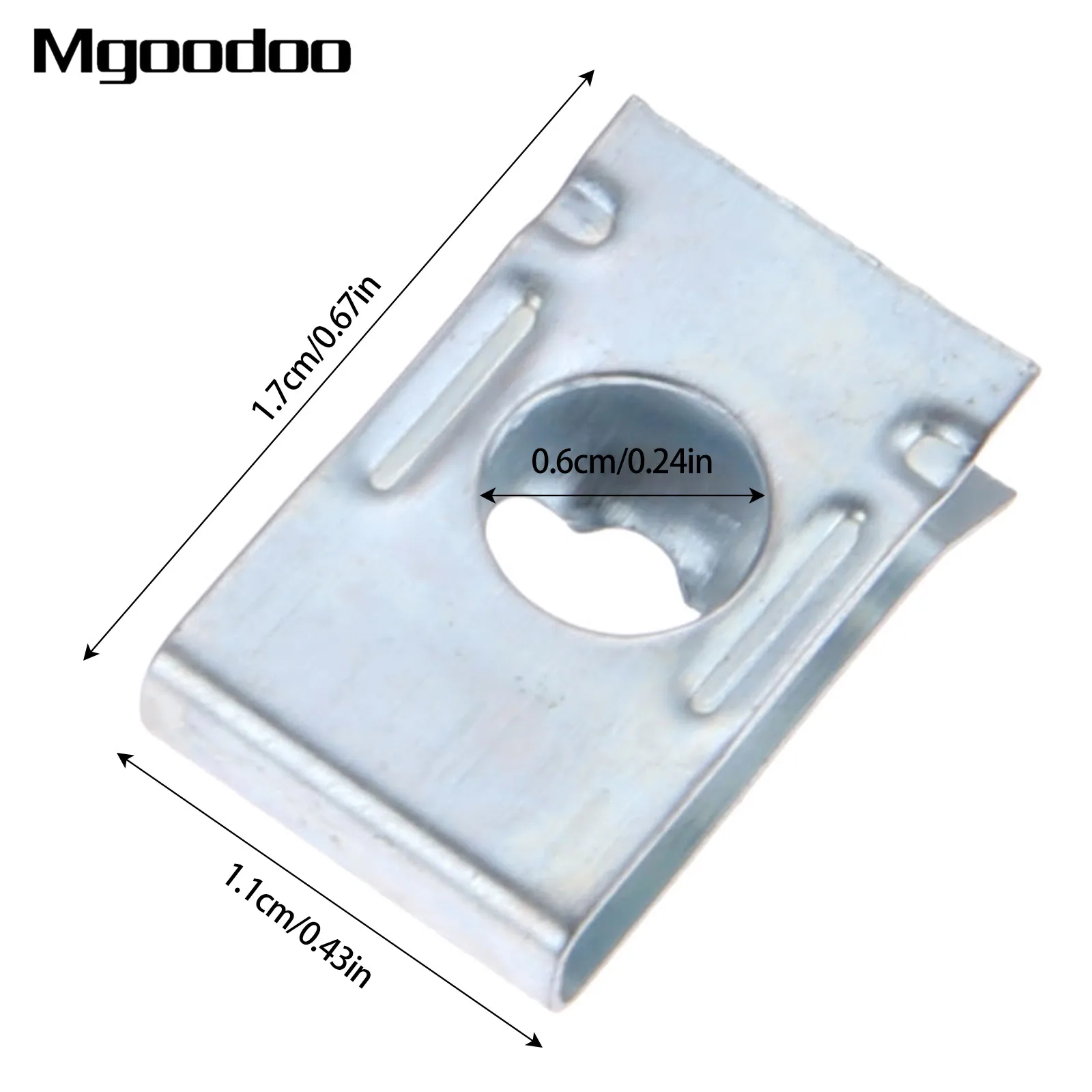 50 шт. автомобиля Универсальный Скорость крепеж гайки у Самонарезающий винт с
