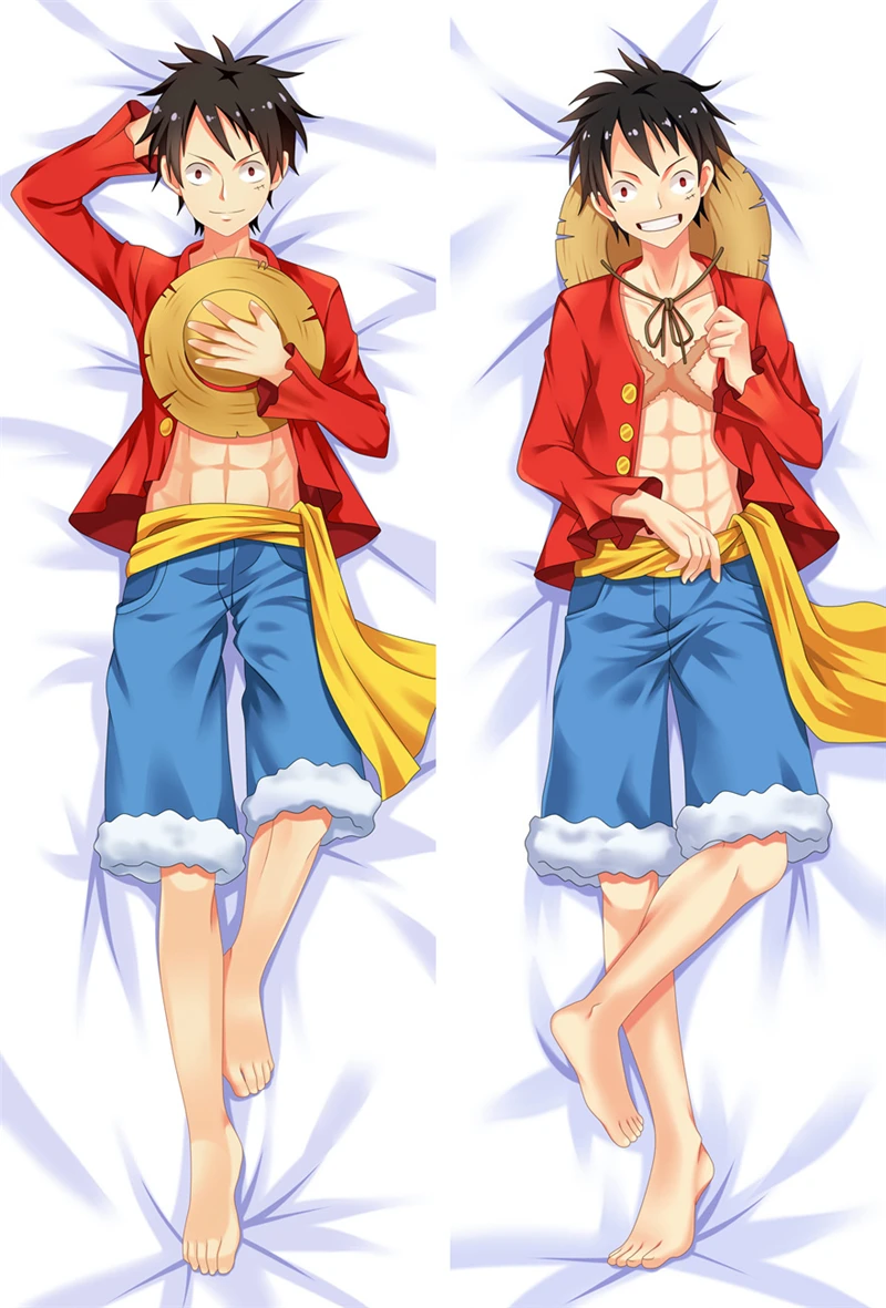 

Anime Monkey D Luffy Cosplay Dakimakura Pillow Case Hugging Body Prop