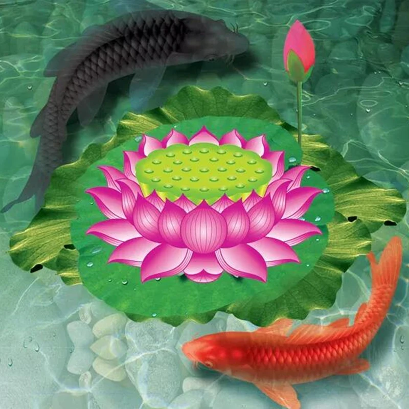 Инь Ян рыба фото 5D DIY наборы для алмазной живописи полная круглая дрель 3D вышивка