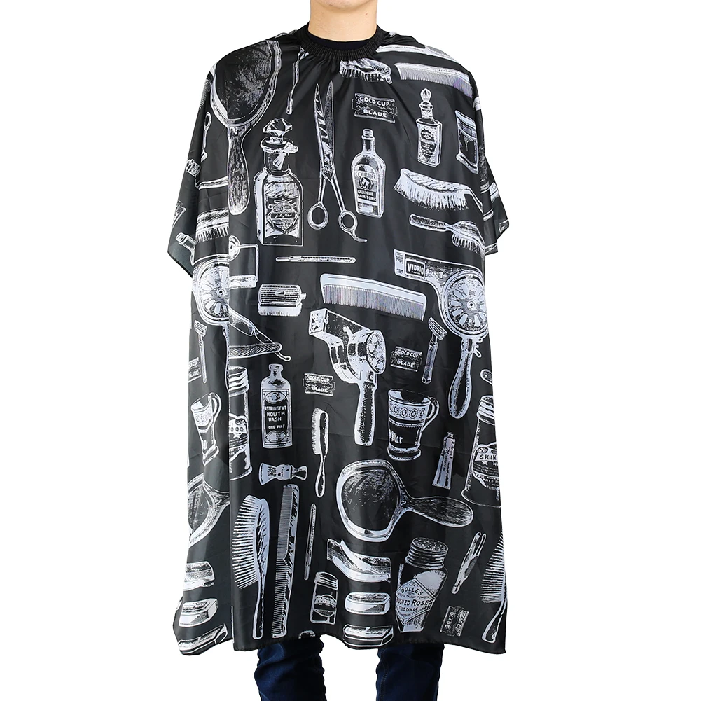 

Professional Waterproof Hair Styling Cape Nylon Haircut Apron Salon Cape Gown Hair Salon With Snap Closure Barber Cape Equipment