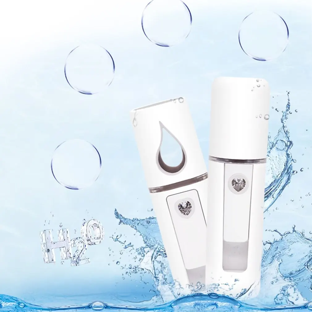 Портативный небольшой увлажнитель USB перезаряжаемый портативный счетчик воды