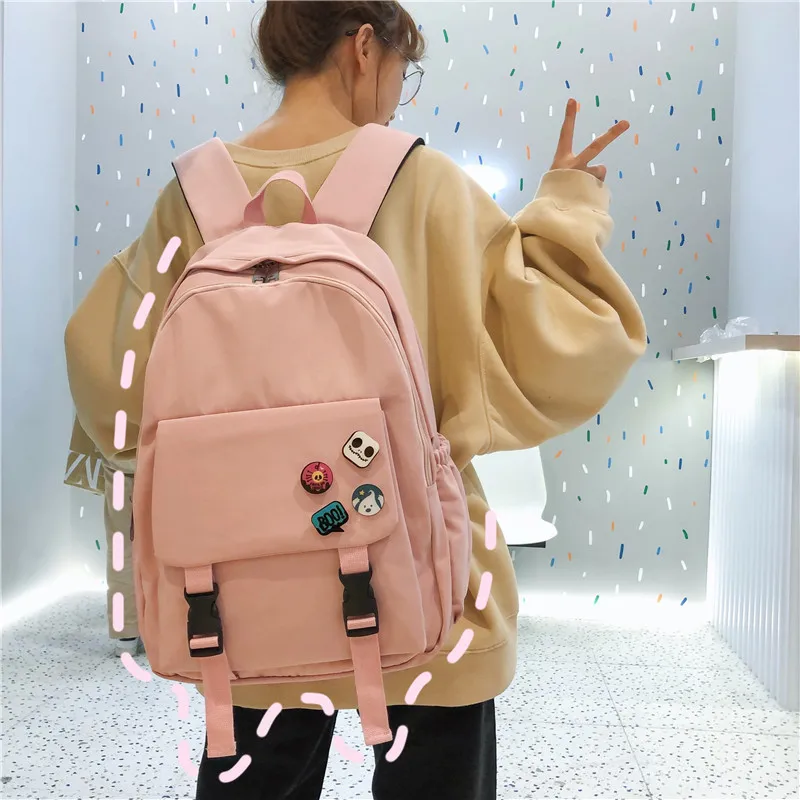 

Ladies Backpacks Geometric Backpack School Backpack Luxury College Black Retro School Bags for Teenagers Back Pack Schoolbag