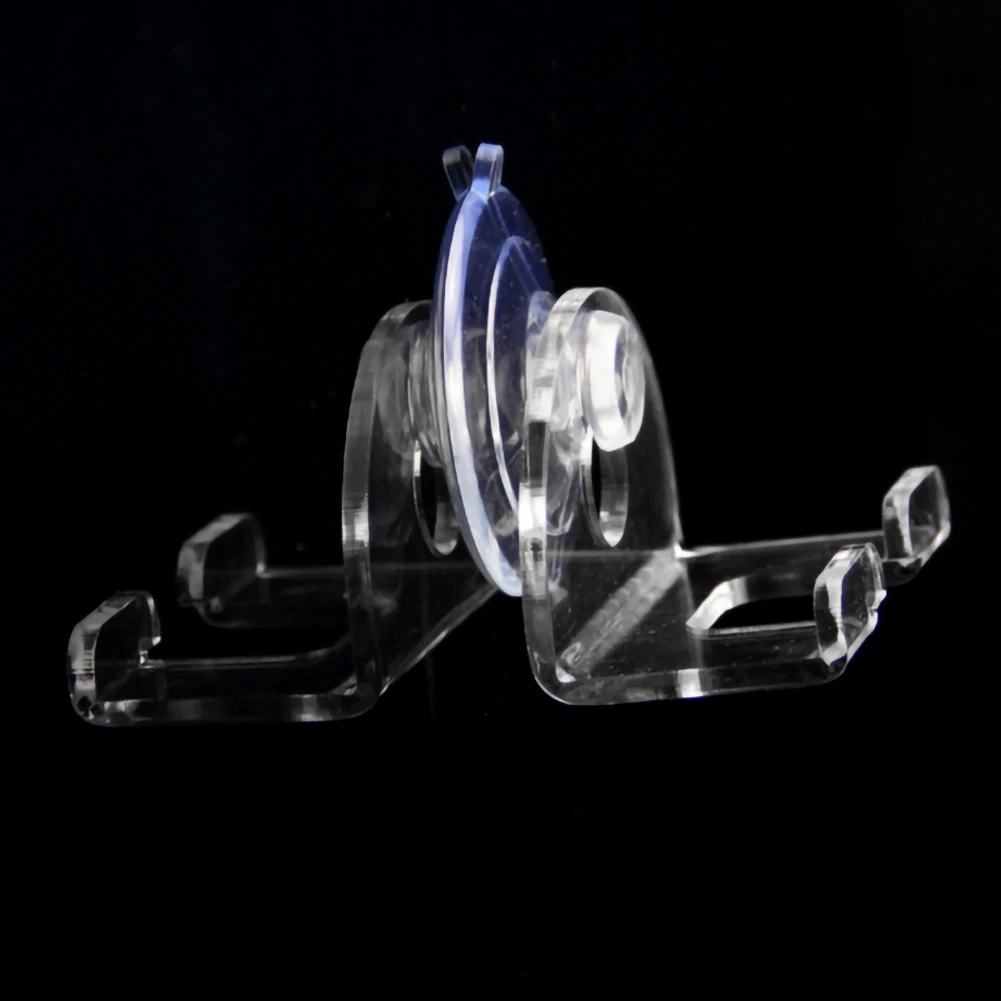

2pcs Suction Cup Hook Suction Disc Shaver Holder Disc Bathroom Razor Rack Waterproof Removable Transparent Hook Punching Free