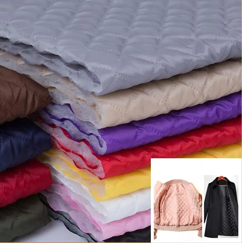 Утолщенная стеганая подкладка хлопчатобумажная ткань сделай сам для зимнего