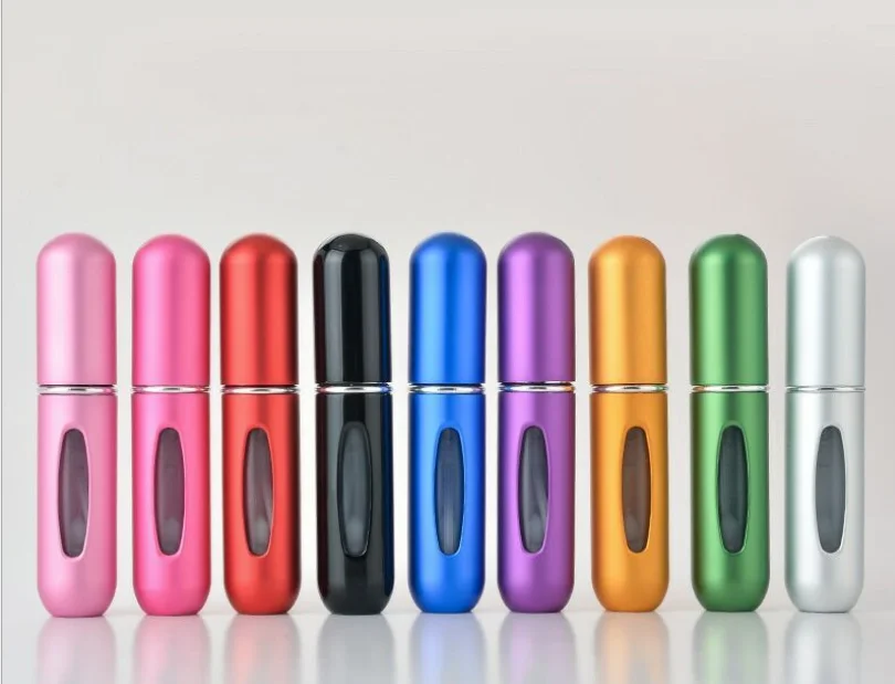 Парфюмерный флакон с распылителем Алюминиевый распылитель портативный дорожный