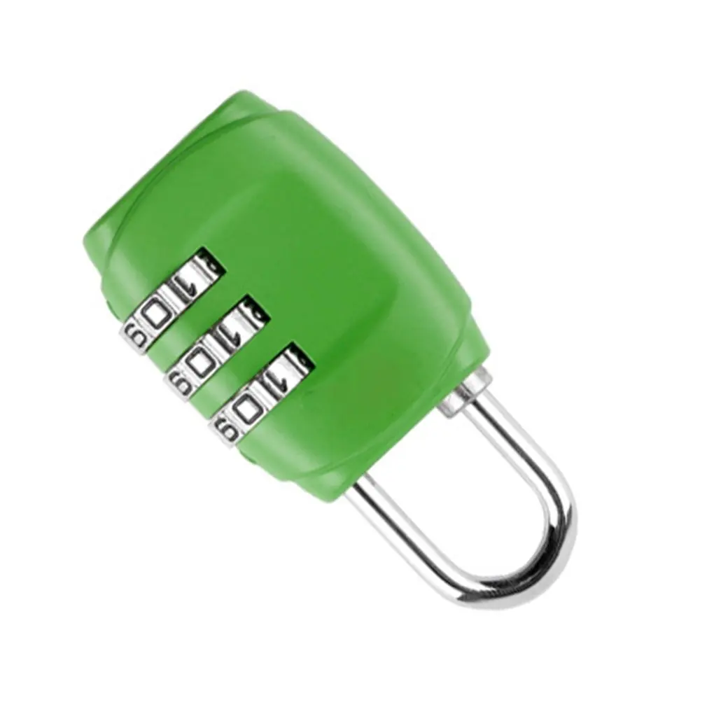 Новый 3 набора цифр пароль Комбинация чемодан с висячим замком для багажа