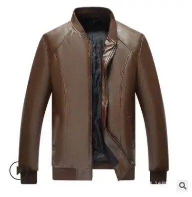 

2019Jacket middle-aged men round neck repair