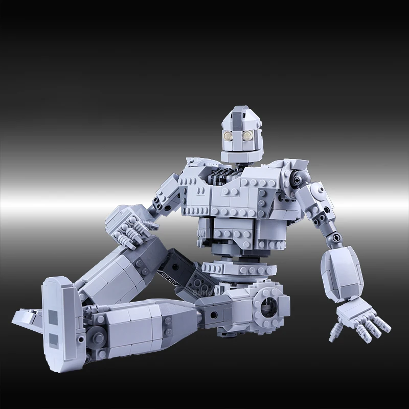 

MOC Assembly Robot Fit The Iron Robot City Figures Giant Model Building Blocks Bricks Kids Toys Boy Gifts Birthday DIY toys