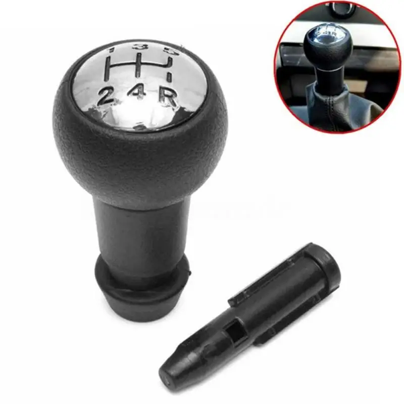 

5 Speed Car Manual Gear Shift Knob Shift Handball For Peugeot 301 307 308 407 3008 Citroen C2 C4 Saxo XSARA Picasso BERLING