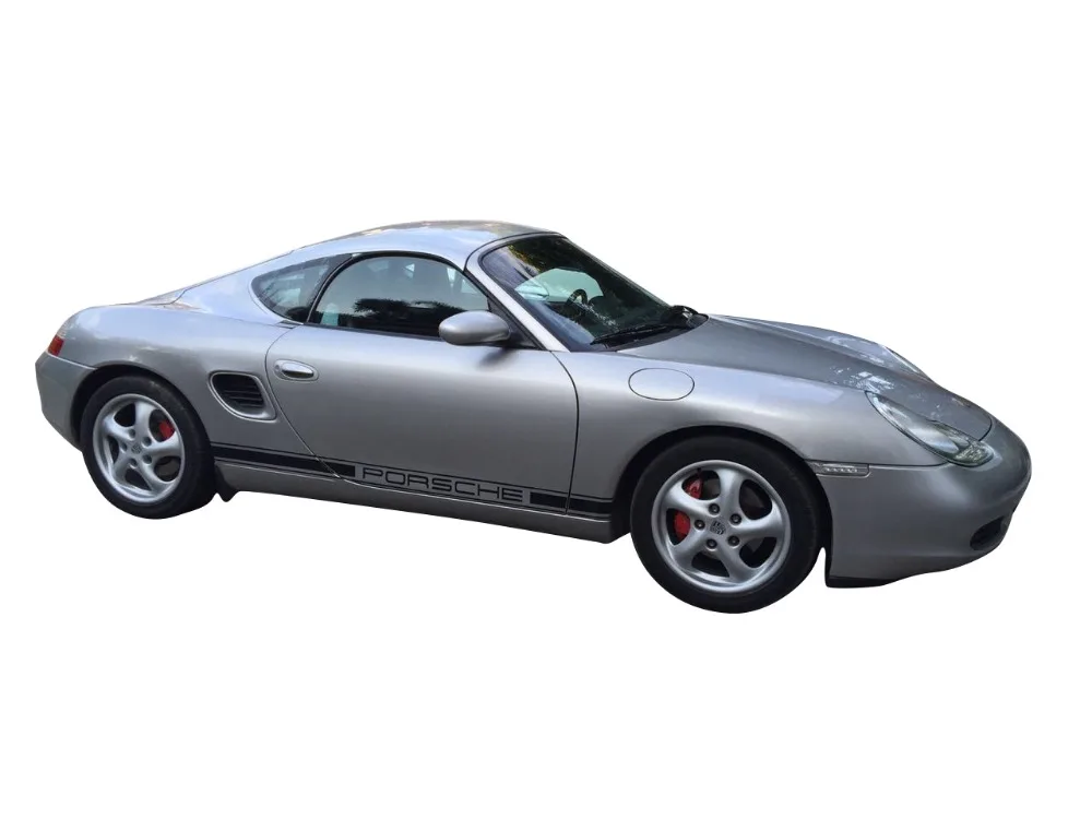 1997-2003 Z-ART cayman выглядит жесткий верх+ 997 передний бампер и крыло для Porsche Boxster 986 обвес для Boxster 986