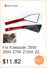 Для Kawasaki Z1000 Z900 Z750 Z650 Z аксессуары для мотоциклов Углеродные 3D Adesivi наклейка эмблема защита бак Pad газа кепки