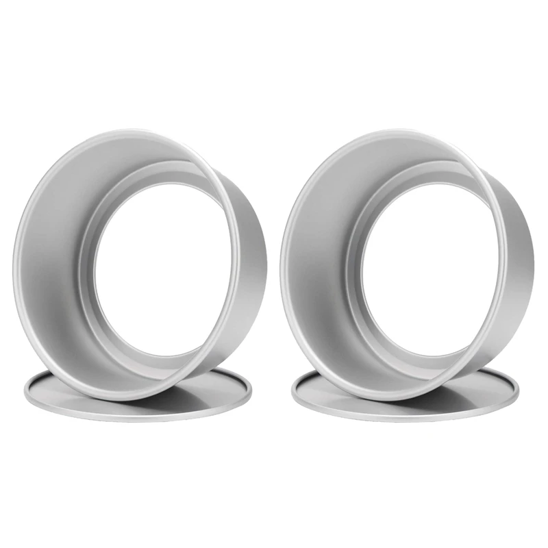 Форма для выпечки тортов 6 дюймов набор из 2 алюминиевых сплавов круглая форма